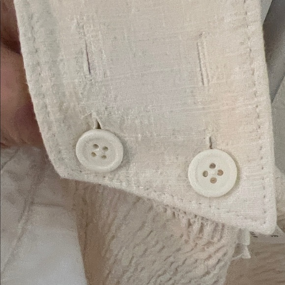 Anthropologie Linen Blend Cape Cod Sleeveless Jumpsuit with Belt - Picture 12 of 15